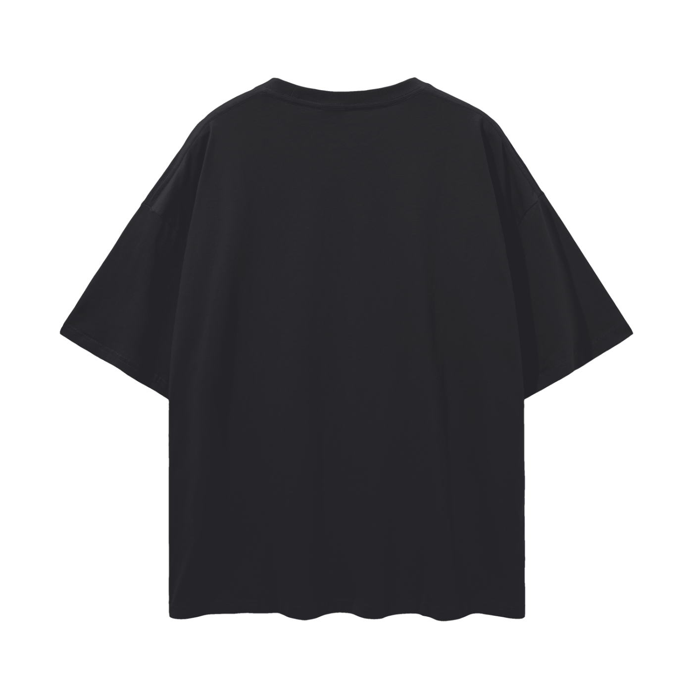 Black Love Oversize Deep Drop Shoulder Tee