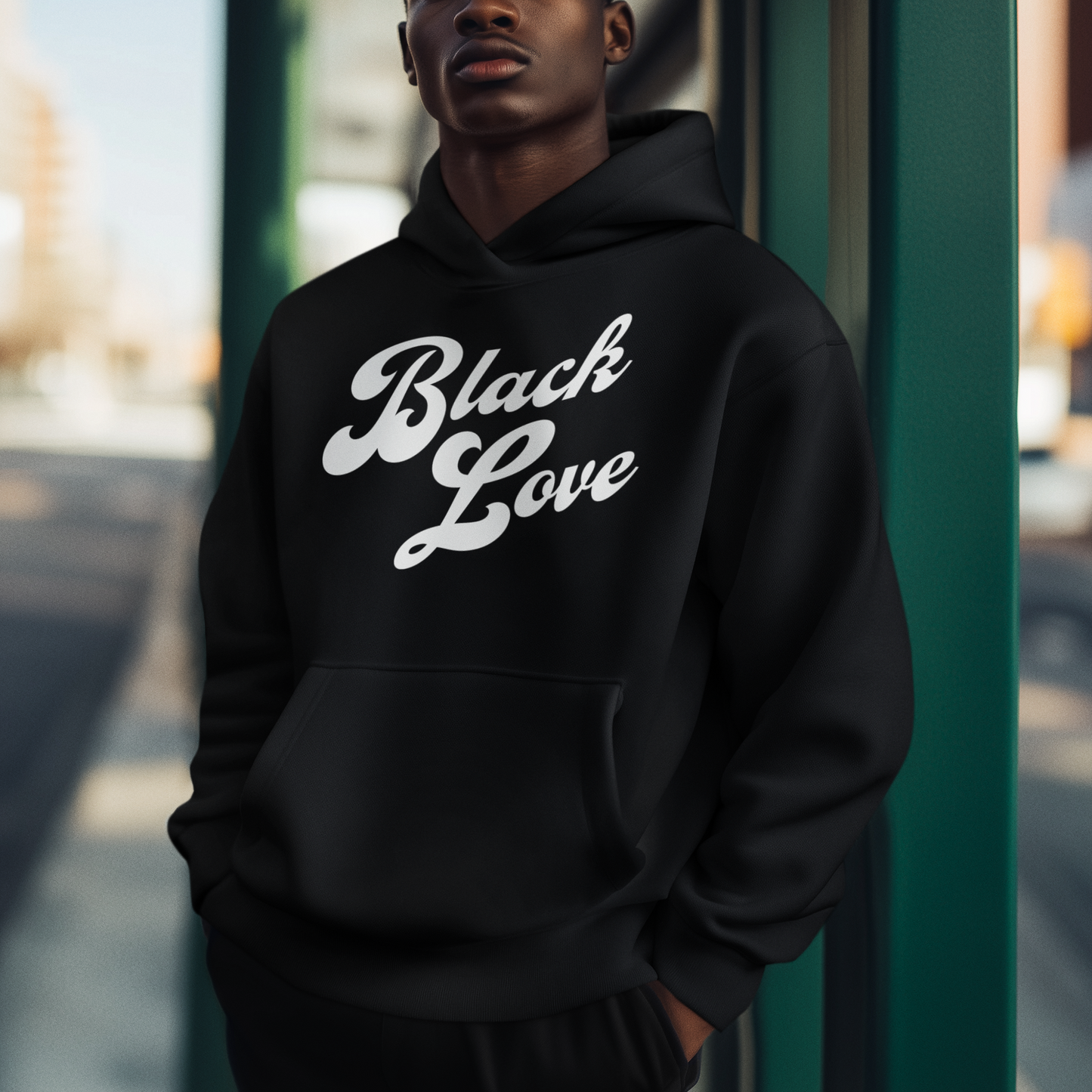 Black Love Unisex Hoodie