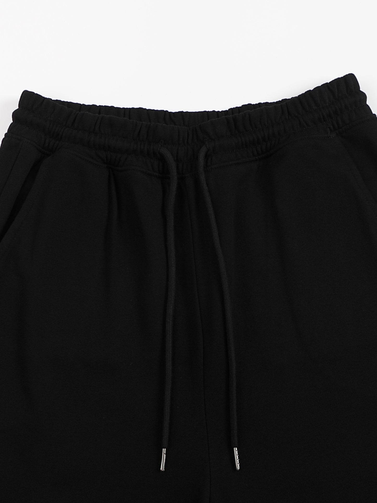 Black Love Straight Wide Leg Jogger