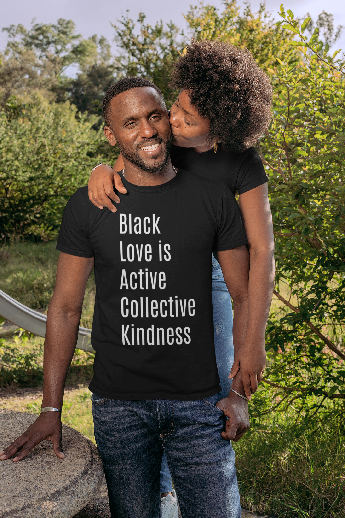 Black Love is Active Collective Kindness Unisex Tee